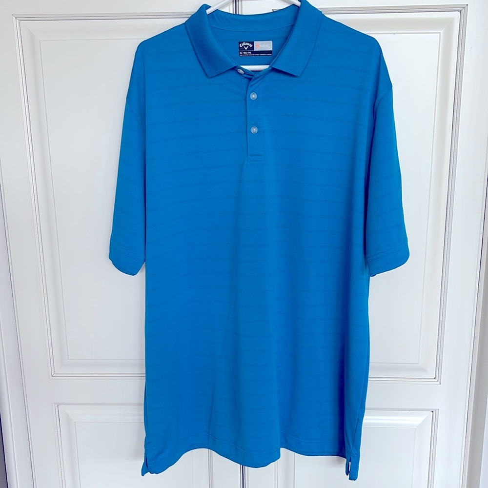 Callaway golf polo. Turquoise XL
